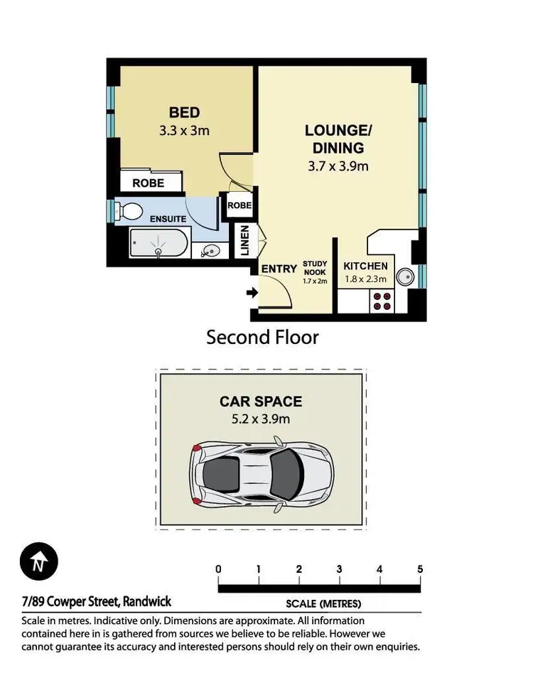 Fifth view of Homely apartment listing, 7/89 Cowper Street, Randwick NSW 2031