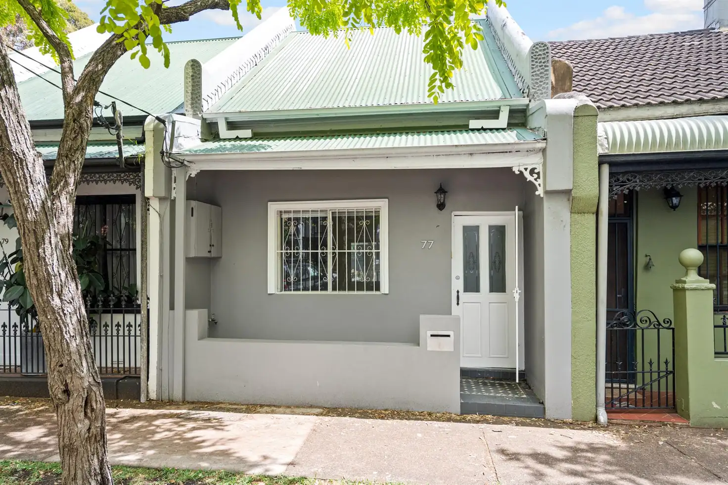 Main view of Homely terrace listing, 77 Kepos Street, Redfern NSW 2016