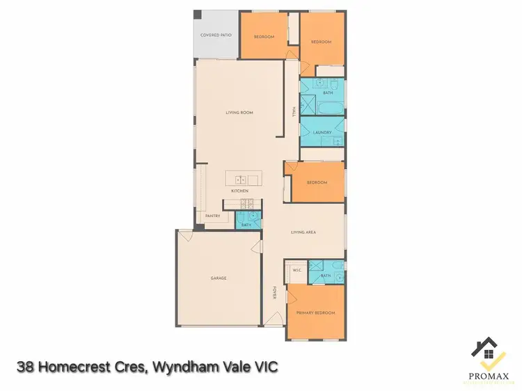 Second view of Homely house listing, 38 Homecrest Crescent, Wyndham Vale VIC 3024