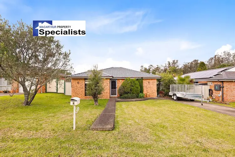 Main view of Homely house listing, 4 Thane Close, Rosemeadow NSW 2560