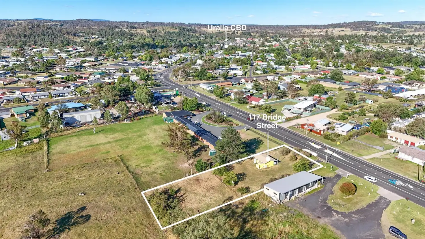 Main view of Homely land listing, 117 Bridge Street, Uralla NSW 2358