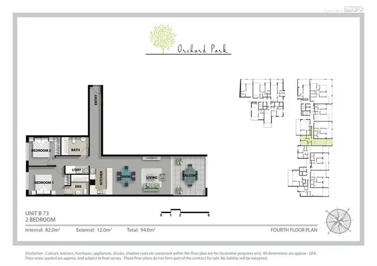 Third view of Homely apartment listing, 1 Gertrude St, Wolli Creek NSW 2205