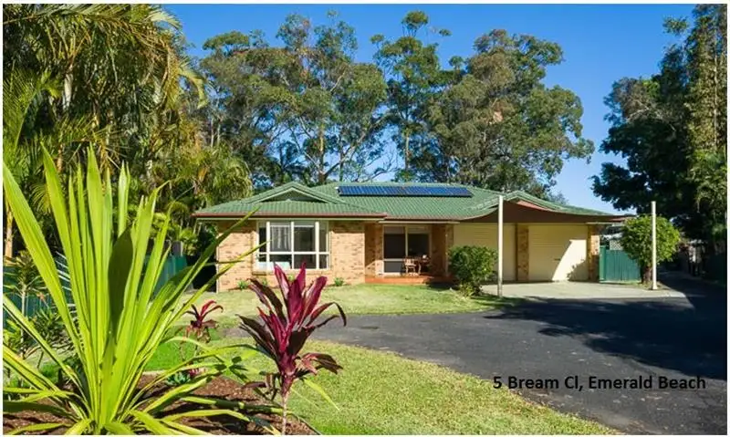 Main view of Homely house listing, 5 Bream Close, Emerald Beach NSW 2456