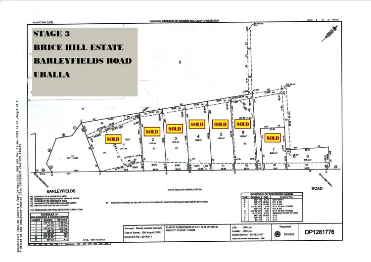 Third view of Homely land listing, Stage 3 Barleyfields Road, Uralla NSW 2358