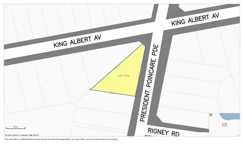 Main view of Homely land listing, 8 President Poincare Pde, Tanilba Bay NSW 2319