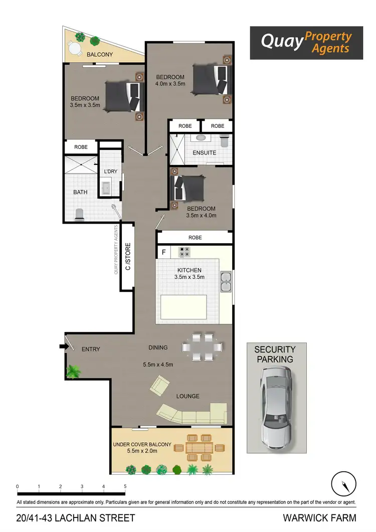 Sixth view of Homely apartment listing, 20/41-43 Lachlan Street, Warwick Farm NSW 2170