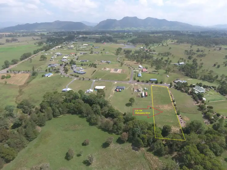 Main view of Homely land listing, 124 Mahogany Drive, Gloucester NSW 2422
