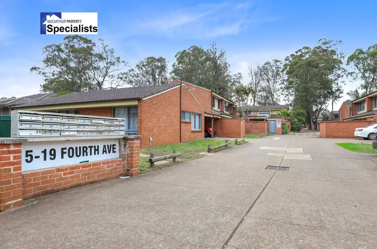Main view of Homely townhouse listing, 26/15-19 Fourth Avenue, Macquarie Fields NSW 2564