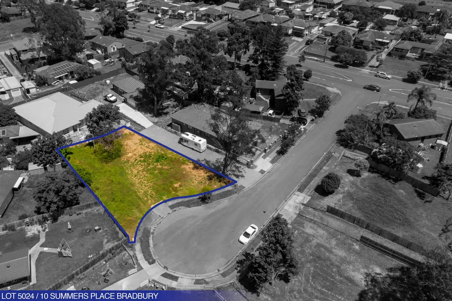 Main view of Homely land listing, 10 Summers Place, Bradbury NSW 2560