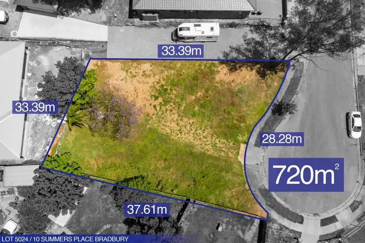 Third view of Homely land listing, 10 Summers Place, Bradbury NSW 2560
