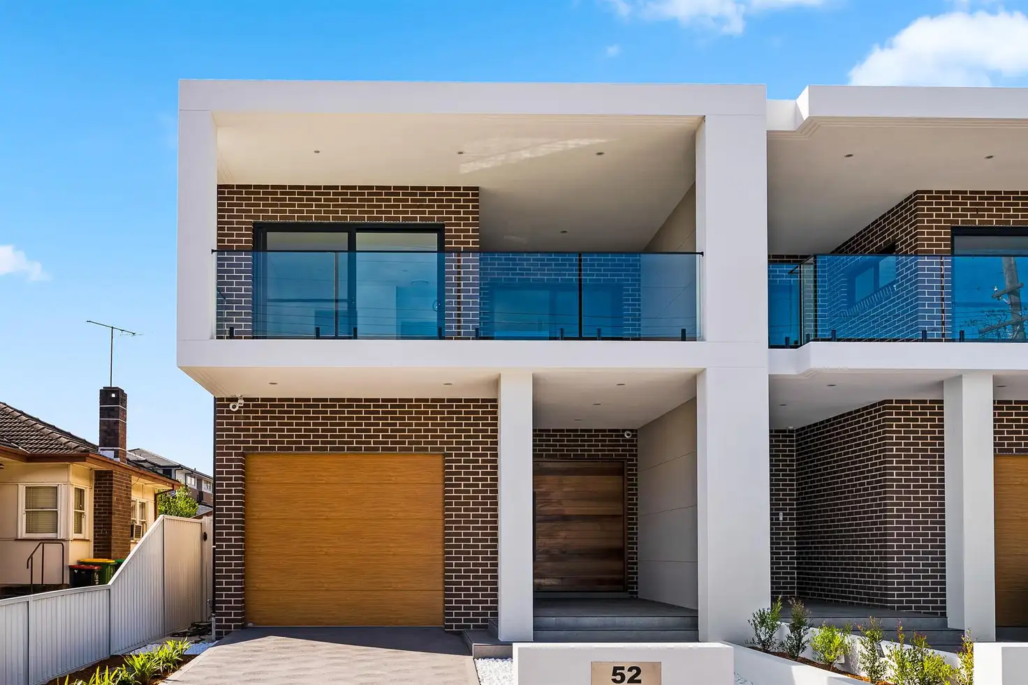 Main view of Homely semi-detached listing, 52 Russell Street, Greenacre NSW 2190