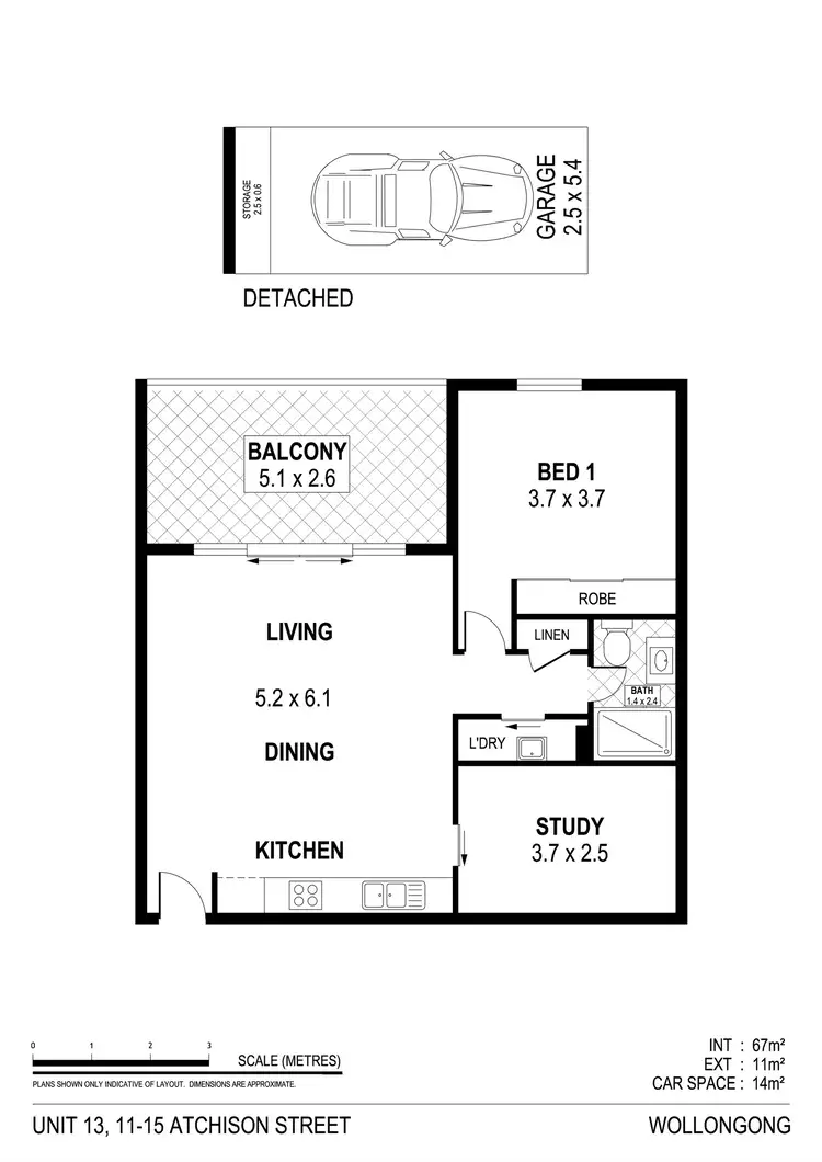 Sixth view of Homely unit listing, 13/11-15 Atchison Street, Wollongong NSW 2500