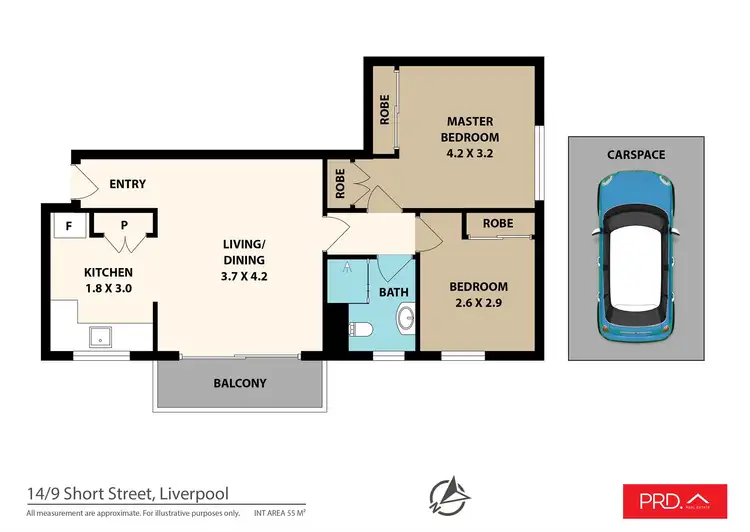 Second view of Homely apartment listing, 14/9 Short Street, Liverpool NSW 2170
