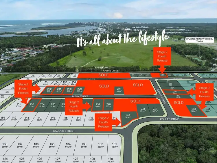 Second view of Homely land listing, 22 Carrs Drive, Yamba NSW 2464