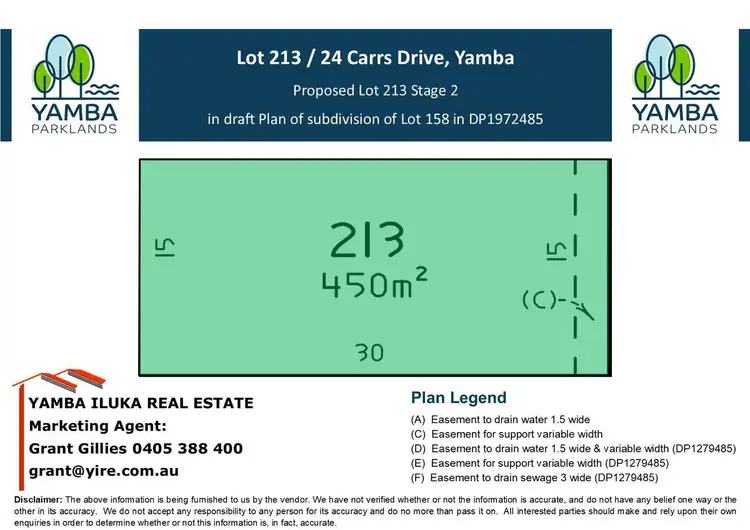 Second view of Homely land listing, 22 Carrs Drive, Yamba NSW 2464