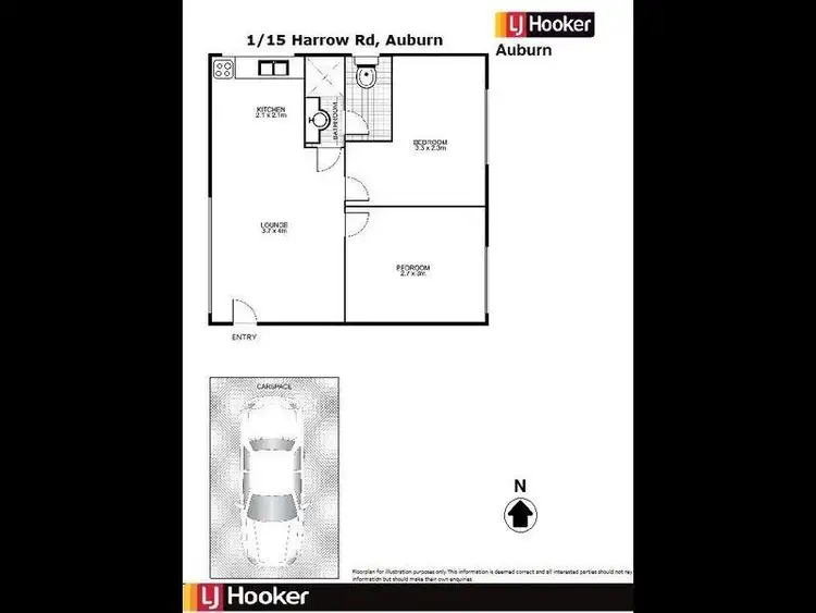 Fifth view of Homely unit listing, 1/15 Harrow Road, Auburn NSW 2144