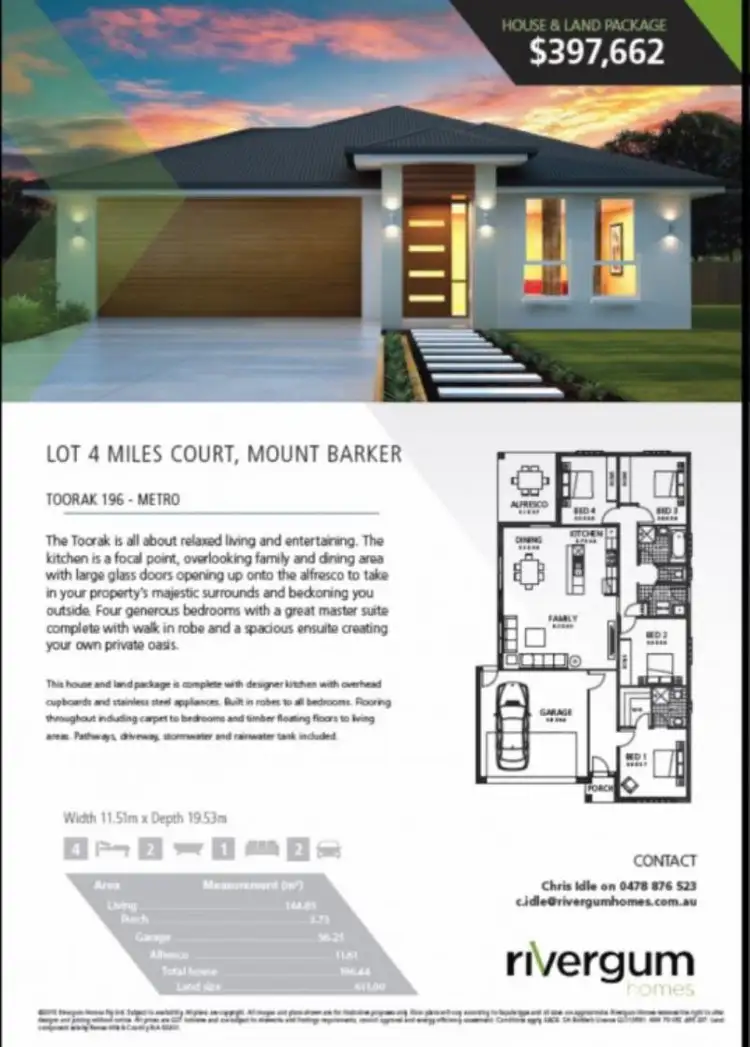 Second view of Homely land listing, 4 Miles Court, Mount Barker SA 5251