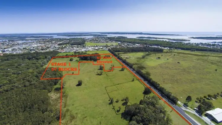 Main view of Homely land listing, 22 Carrs Drive, Yamba NSW 2464