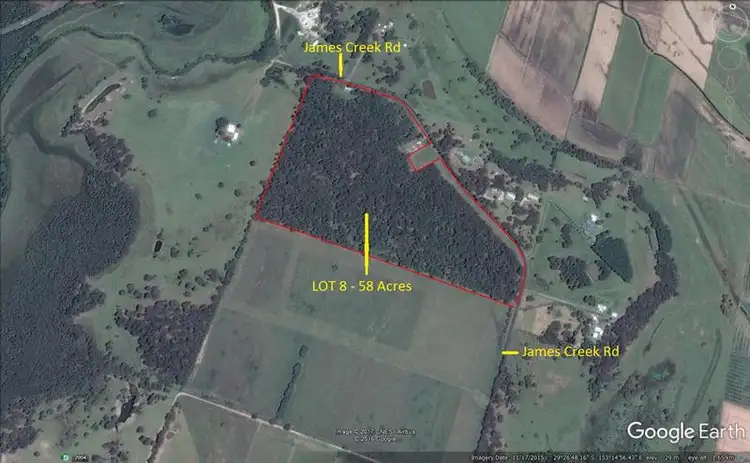 Main view of Homely land listing, Lot 8 James Creek Road, James Creek NSW 2463
