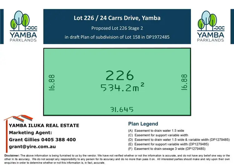 Second view of Homely land listing, 22 Carrs Drive, Yamba NSW 2464
