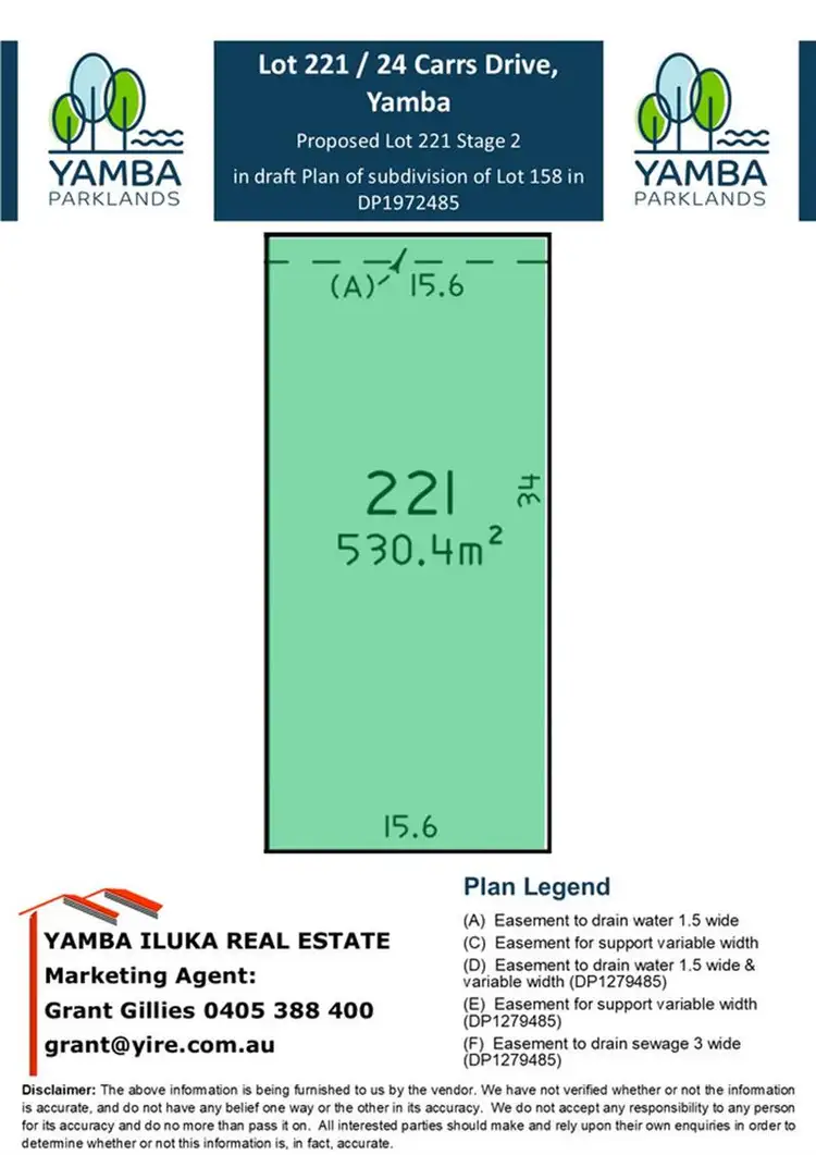 Second view of Homely land listing, 22 Carrs Drive, Yamba NSW 2464