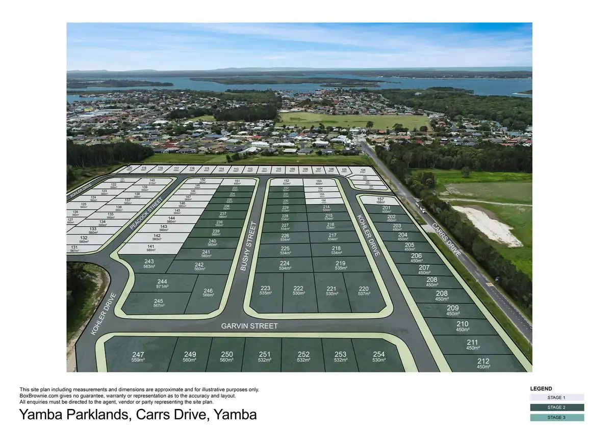 Main view of Homely land listing, 22 Carrs Drive, Yamba NSW 2464