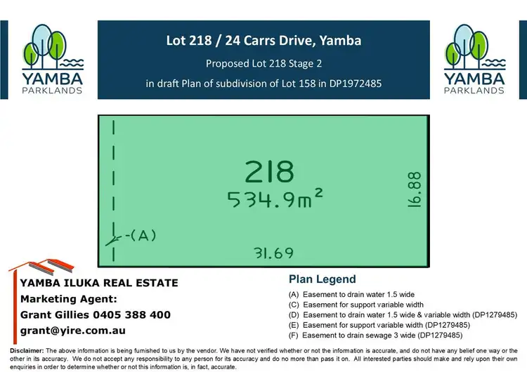 Second view of Homely land listing, 22 Carrs Drive, Yamba NSW 2464