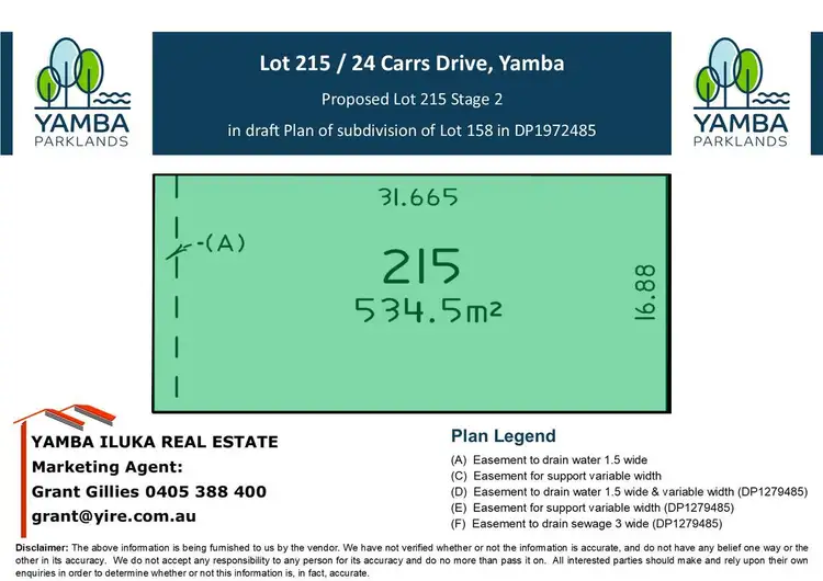 Second view of Homely land listing, 22 Carrs Drive, Yamba NSW 2464