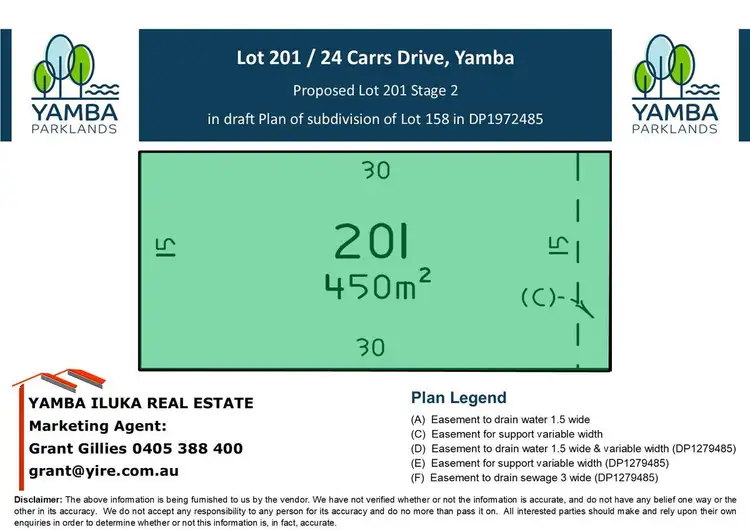 Second view of Homely land listing, 22 Carrs Drive, Yamba NSW 2464