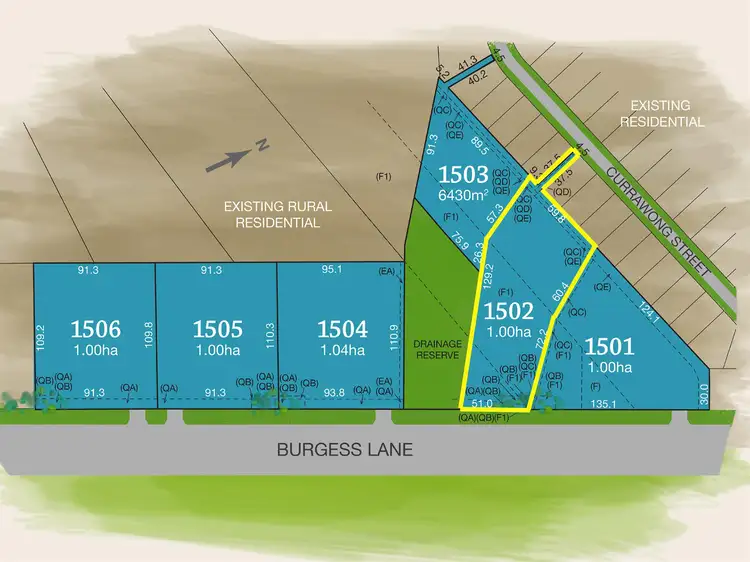 Main view of Homely land listing, Currawong Street, Tamworth NSW 2340