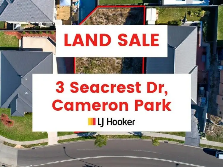 Main view of Homely land listing, 3 Seacrest Drive, Cameron Park NSW 2285