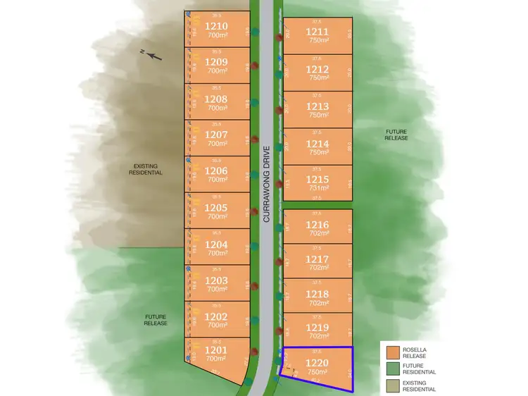 Main view of Homely land listing, Currawong Drive, Tamworth NSW 2340