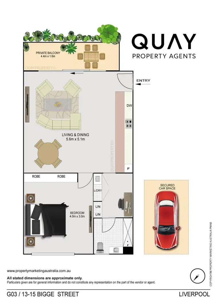 Fifth view of Homely apartment listing, BG03/13-15 Bigge Street, Liverpool NSW 2170