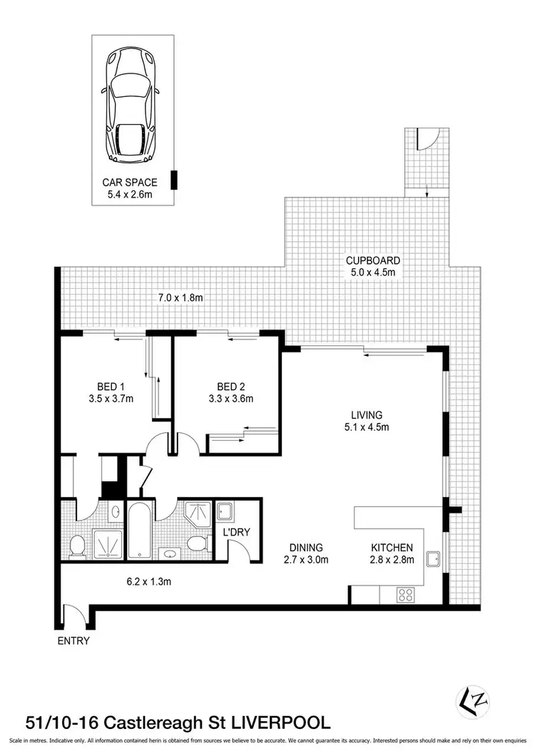 Seventh view of Homely unit listing, 51/10-16 Castlereagh Street, Liverpool NSW 2170