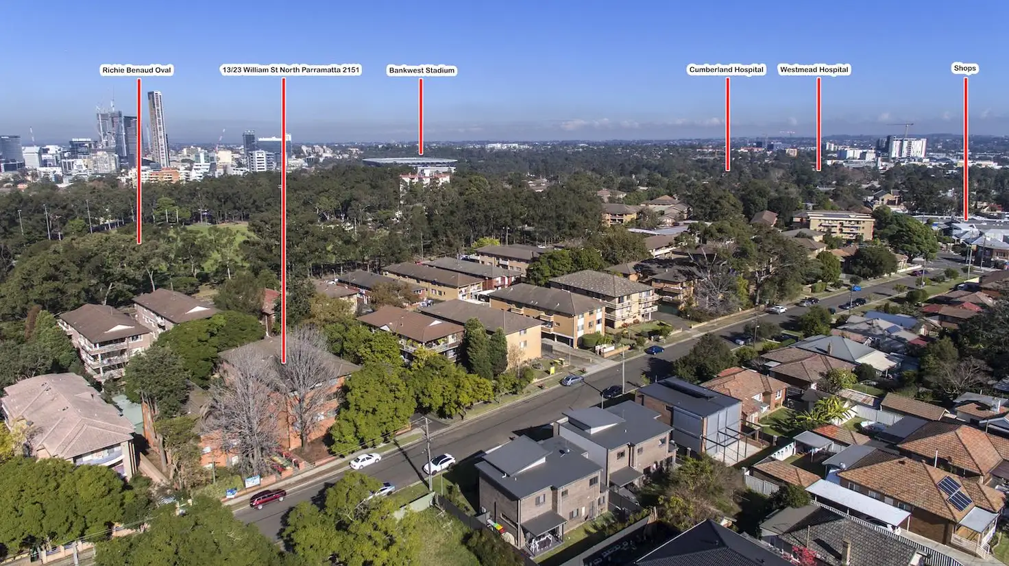 Main view of Homely apartment listing, 13/23 William Street, North Parramatta NSW 2151