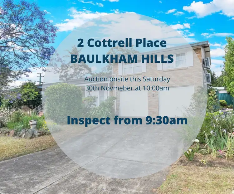 2 Cottrell Place, Baulkham Hills NSW 2153