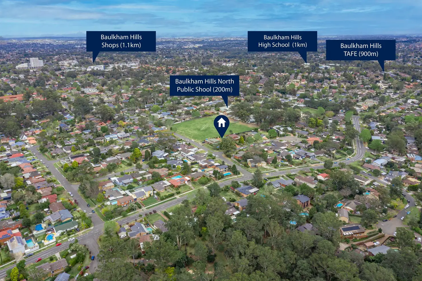 Main view of Homely house listing, 4 Bombardiere Place, Baulkham Hills NSW 2153
