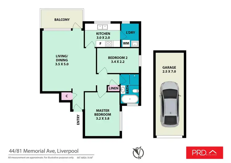 Second view of Homely apartment listing, 44/81 Memorial Avenue, Liverpool NSW 2170
