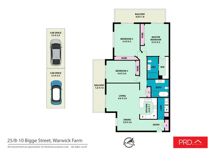 Second view of Homely apartment listing, 25/8-10 Bigge Street, Warwick Farm NSW 2170