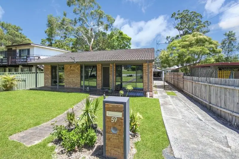 Main view of Homely house listing, 59 Leumeah Ave, Chain Valley Bay NSW 2259