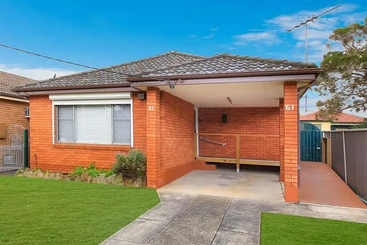 Main view of Homely house listing, 61 Beatrice St, Bass Hill NSW 2197