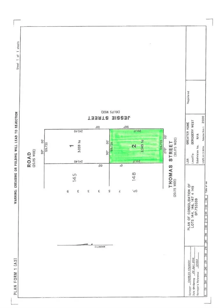 Third view of Homely land listing, 147 & 148 Thomas St, Gerogery NSW 2642