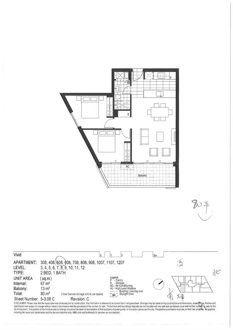 Fifth view of Homely apartment listing, 508/7 Magdalene Tce, Wolli Creek NSW 2205