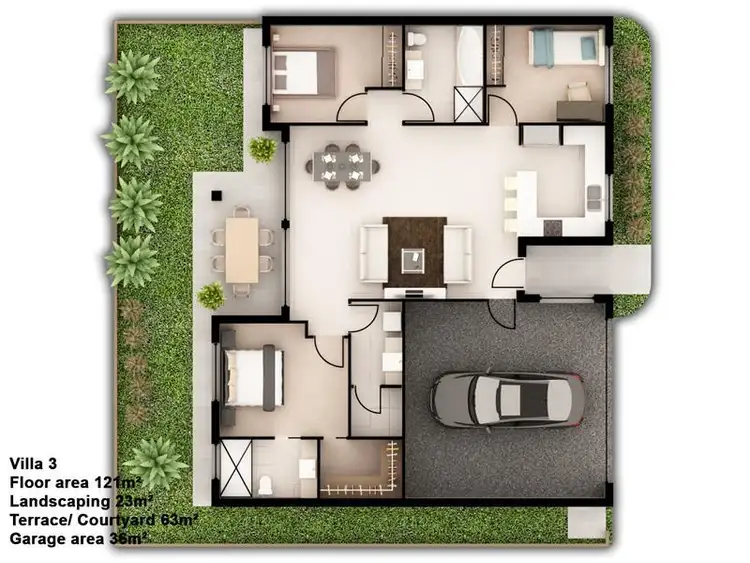 Third view of Homely villa listing, 3/1-3 Morris St, Umina Beach NSW 2257