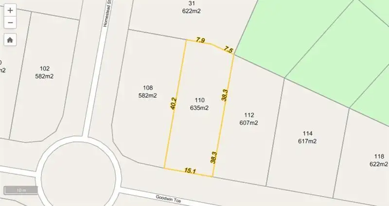 Main view of Homely land listing, 110 Goodwin Tce, Moorooka QLD 4105