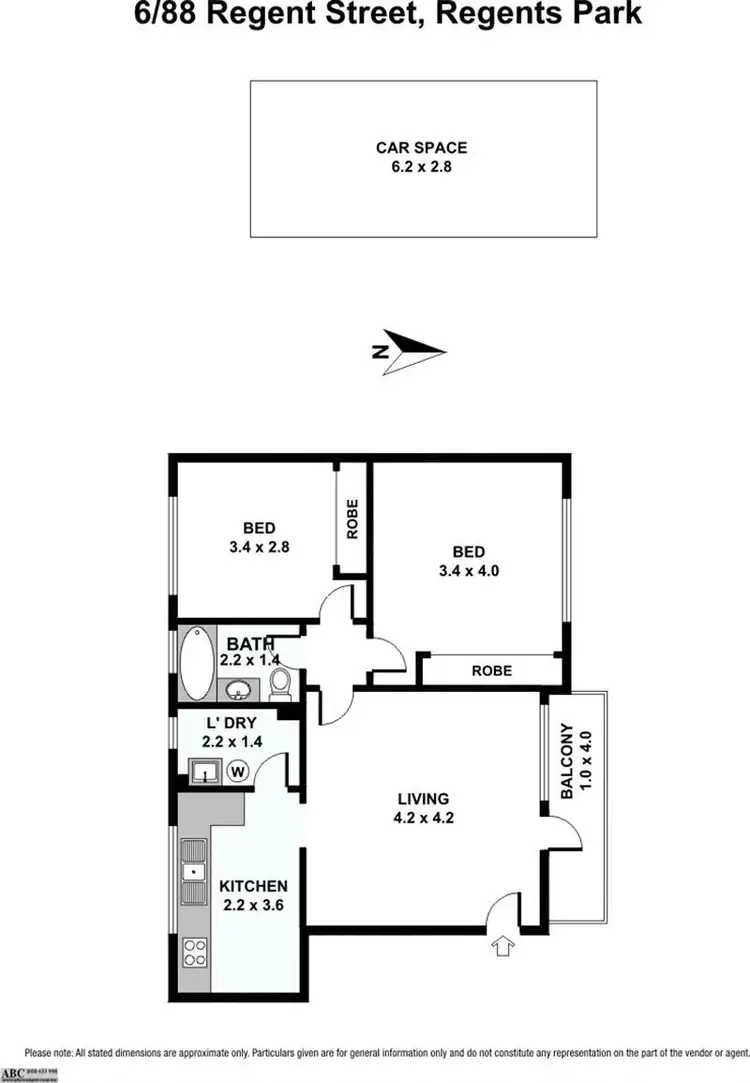 Seventh view of Homely unit listing, 6/88 Regent St, Regents Park NSW 2143