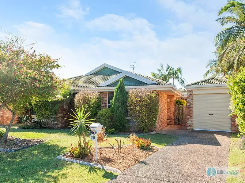 Main view of Homely semi-detached listing, 2/14 Pebble Pde, Fingal Bay NSW 2315