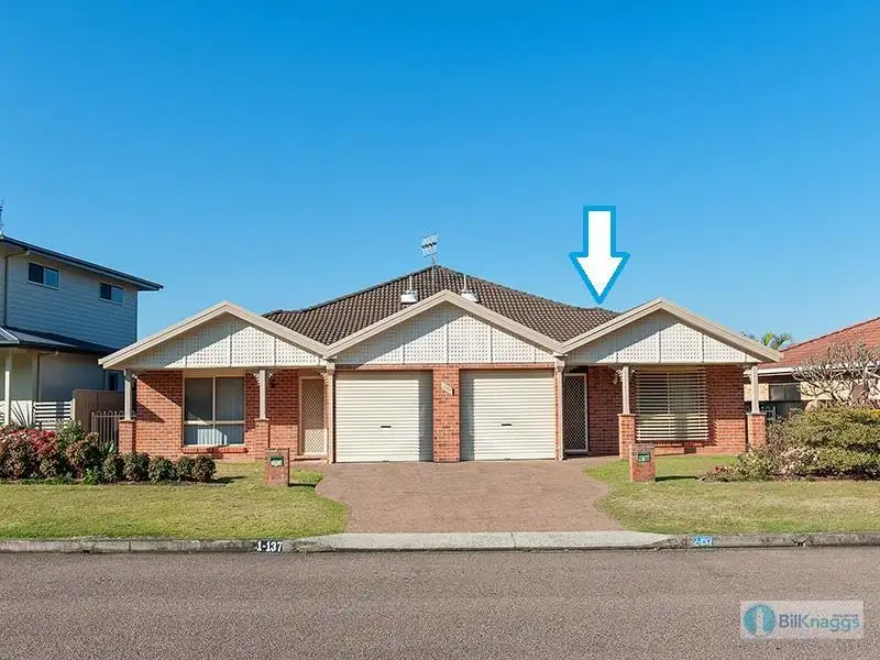 Main view of Homely semi-detached listing, 2/137 Rocky Point Rd, Fingal Bay NSW 2315