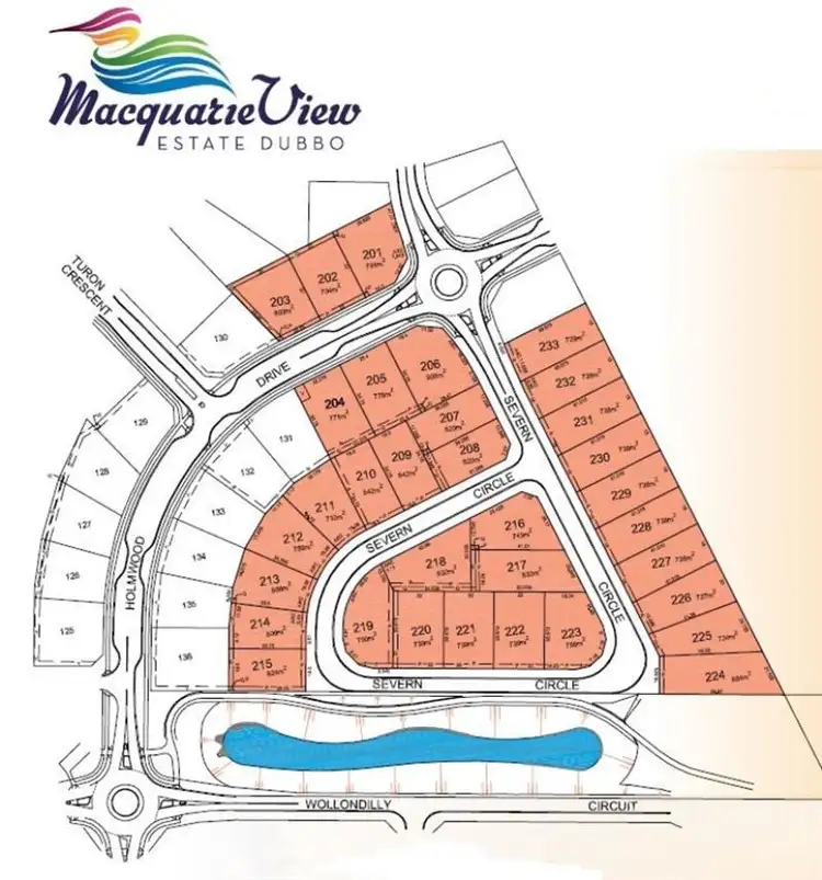 Third view of Homely land listing, Lot 213 Severn Cir, Dubbo NSW 2830