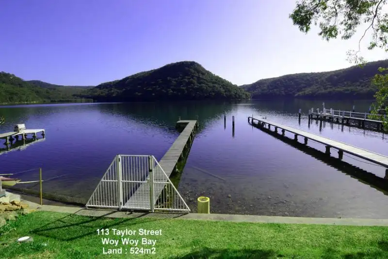 Main view of Homely land listing, 113 Taylor St, Woy Woy Bay NSW 2256